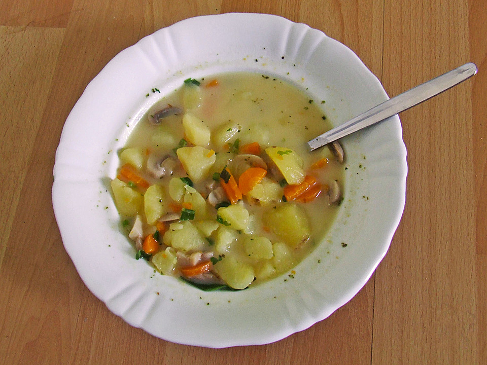 Champignon - Kartoffel - Suppe von Sab_ | Chefkoch.de