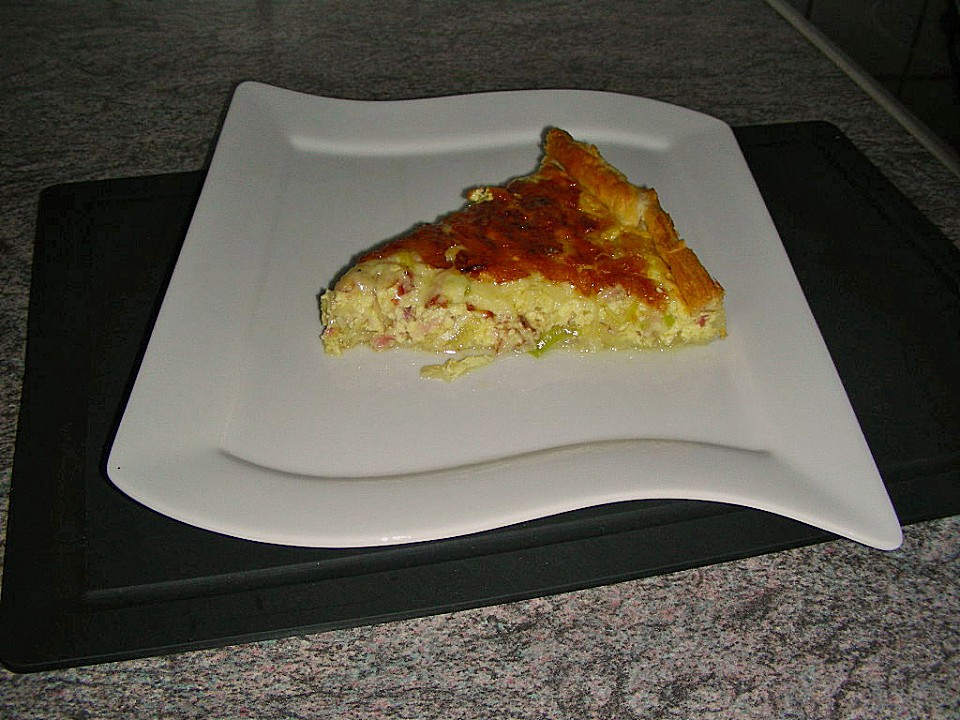 Speck-Zwiebel-Lauch-Käsekuchen von Tryumph800 | Chefkoch.de