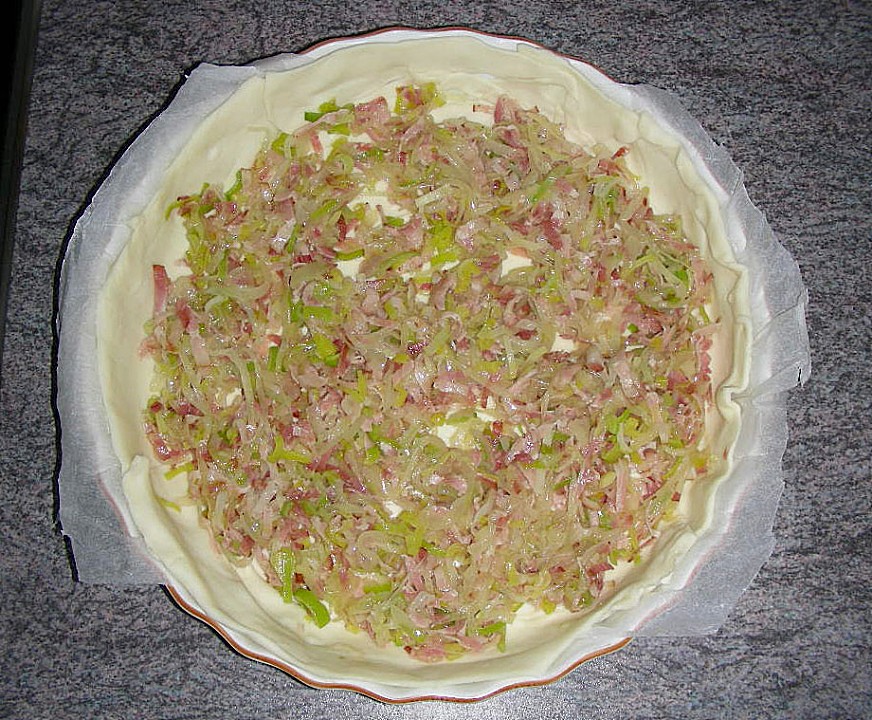 Speck-Zwiebel-Lauch-Käsekuchen von Tryumph800 | Chefkoch.de Speck-Zwiebel-Lauch-Käsekuchen von Tryumph800 | Chefkoch.de
