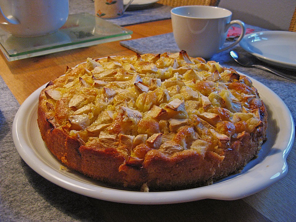 Apfelkuchen getränkt mit Sahne von Küchen-küken | Chefkoch.de