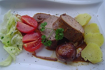 Schweinefilet mariniert 1