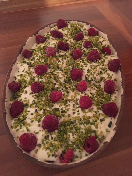 Mini-Windbeutel mit Milchmädchen-Quarkcreme und Himbeeren von chilliii ...