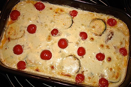 Schweinefilet mit Zucchini in Gorgonzola-Sahne-Sauce 5