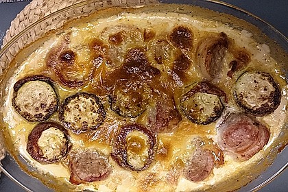 Schweinefilet mit Zucchini in Gorgonzola-Sahne-Sauce 10