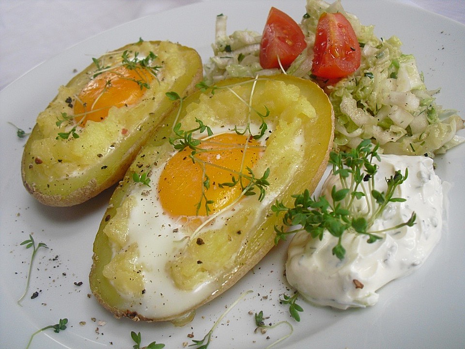 Eier im Kartoffelnest von Wiktorija | Chefkoch.de