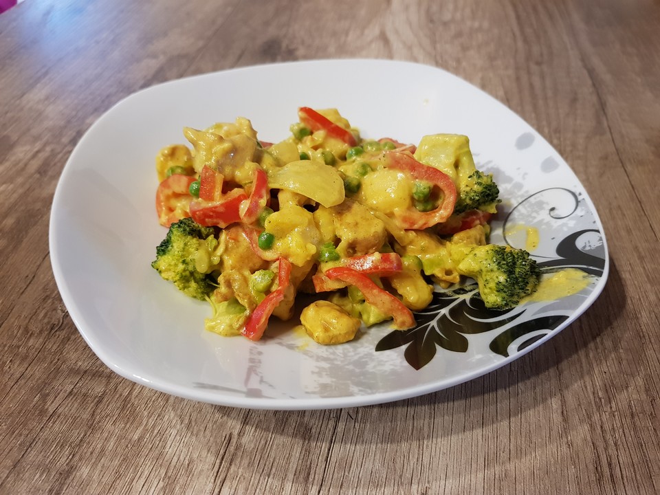Curry Gnocchi mit Hähnchen von Lascana | Chefkoch.de