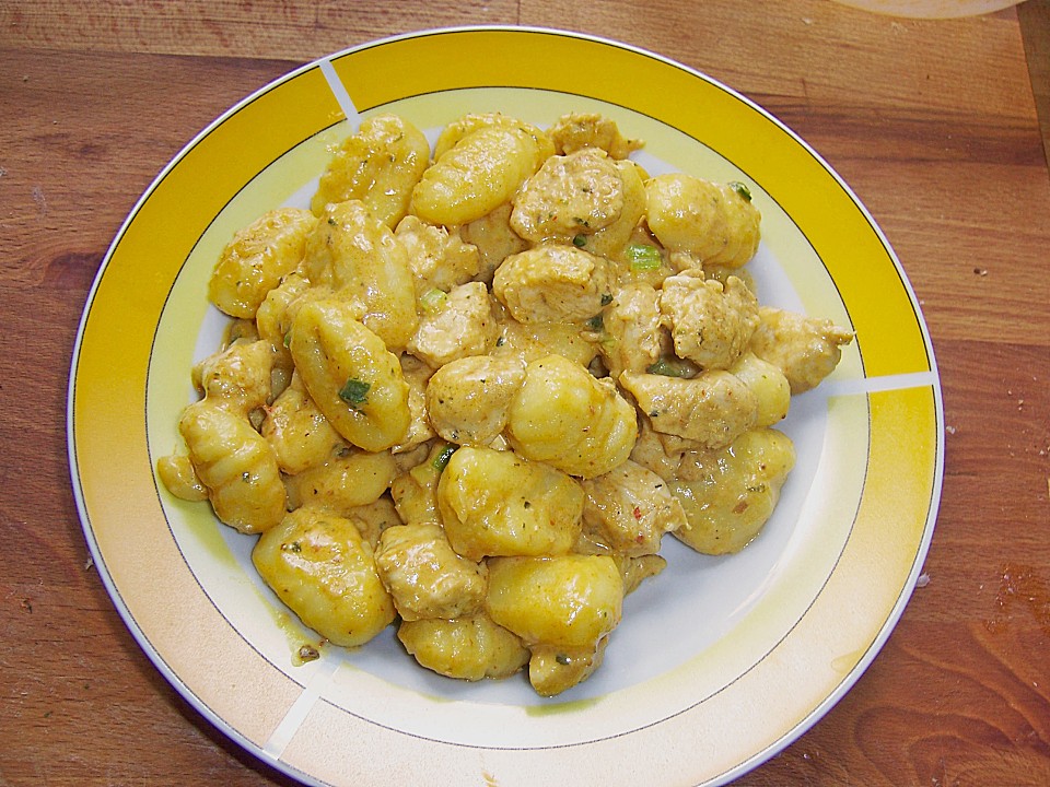 Curry Gnocchi mit Hähnchen von Lascana | Chefkoch.de