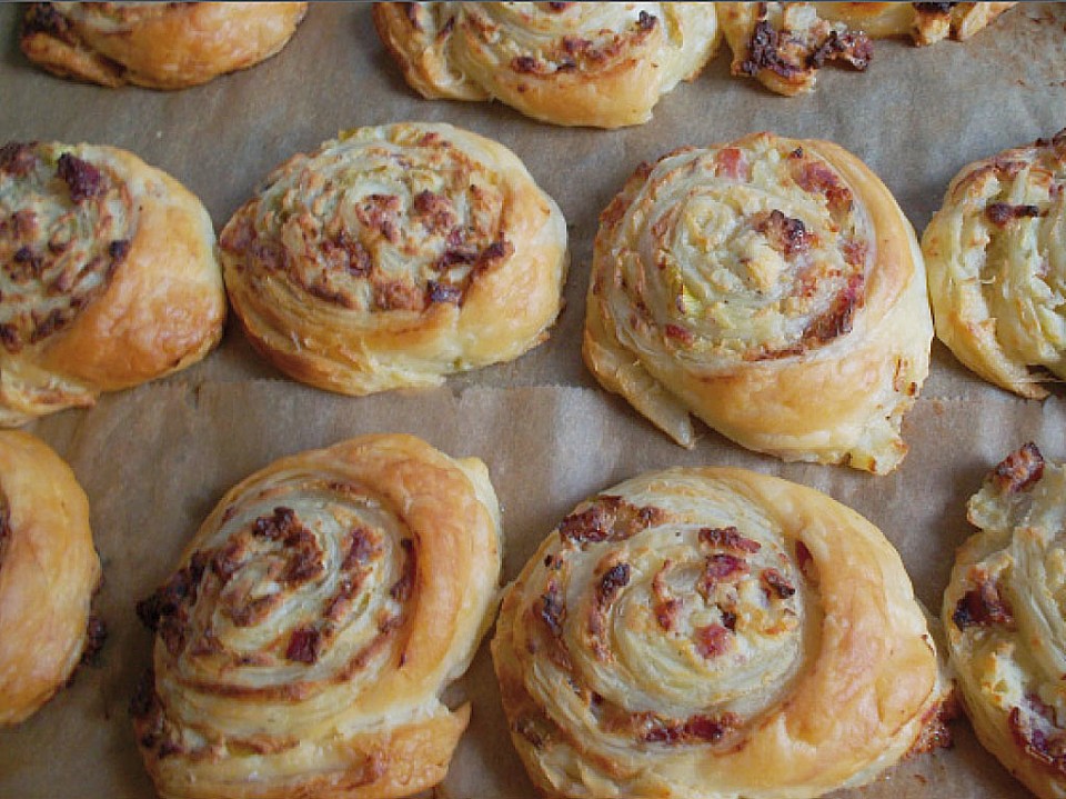 Blätterteigschnecken Elsässer Art von MagicSpice | Chefkoch.de