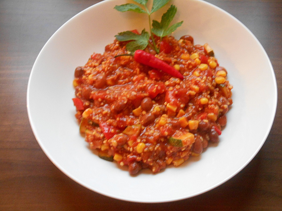 Vegetarisch-veganes Chili sin Carne &amp;quot;SuperNova&amp;quot; von SuperNova-2010 ...