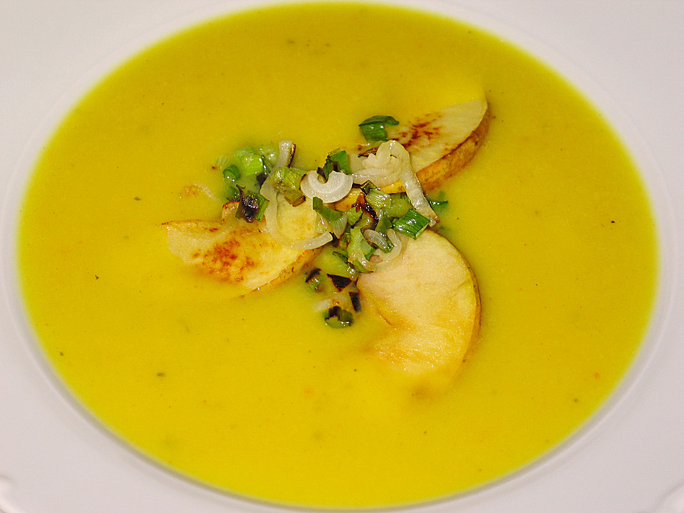Apfel-Lauch Suppe mit Curry von lalalalalalala | Chefkoch.de