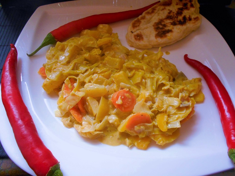 Spitzkohl-Curry von ars_vivendi | Chefkoch.de