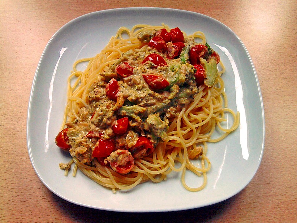Spaghetti mit Brokkoli-Schafskäse-Sauce | Chefkoch.de