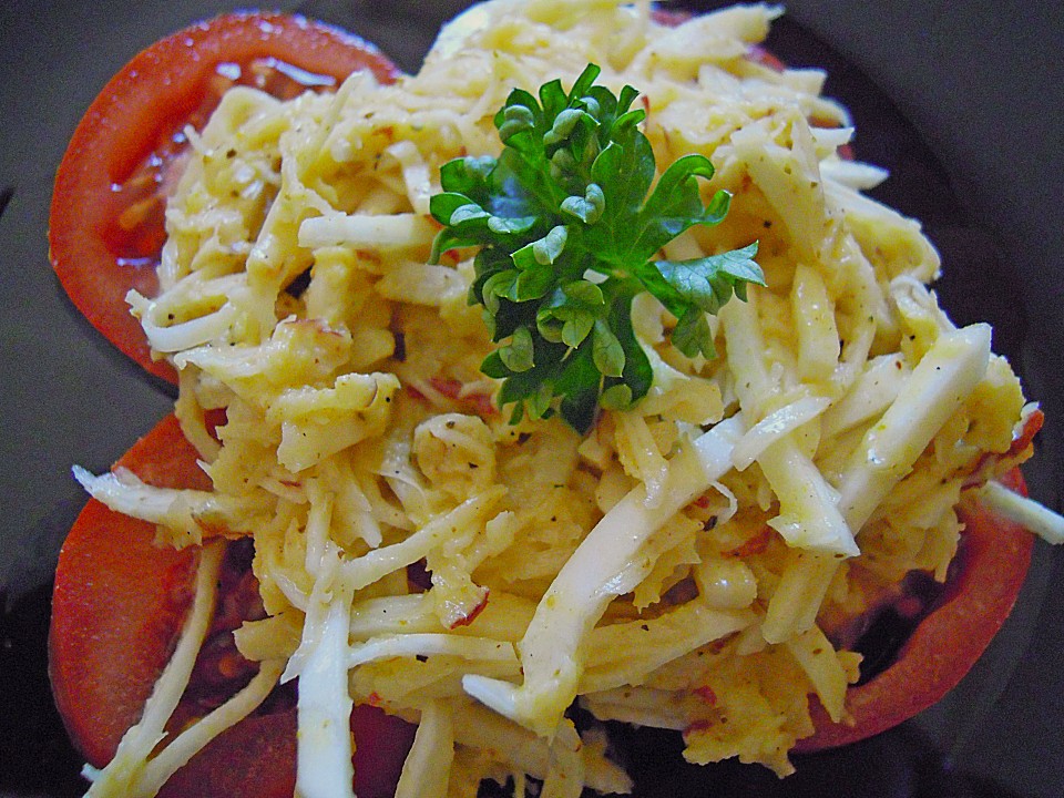 Selleriesalat mit Curry-Mayonnaise von schaech001 | Chefkoch.de