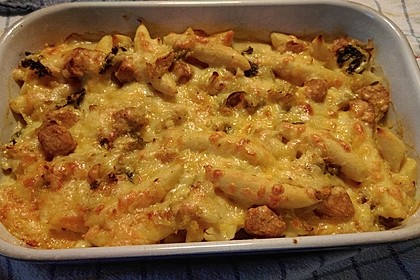 Schupfnudel-Wirsing-Gratin mit Kasseler 32