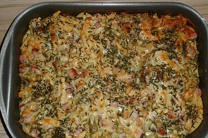 Schupfnudel-Wirsing-Gratin mit Kasseler 24