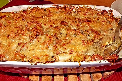 Schupfnudel-Wirsing-Gratin mit Kasseler 36
