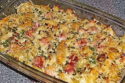 Schupfnudel-Wirsing-Gratin mit Kasseler 6