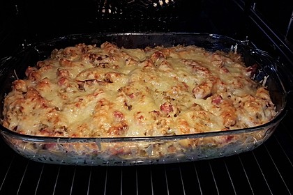 Schupfnudel-Wirsing-Gratin mit Kasseler 23