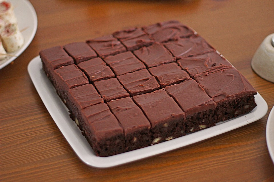 Frosted Chocolate Chip Brownies von divyam Chefkoch.de
