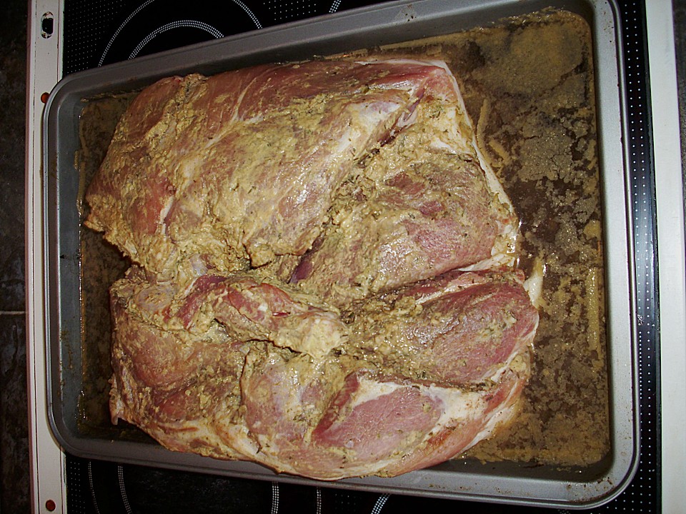Schweinekrustenbraten aus der Schulter von migaweki | Chefkoch.de