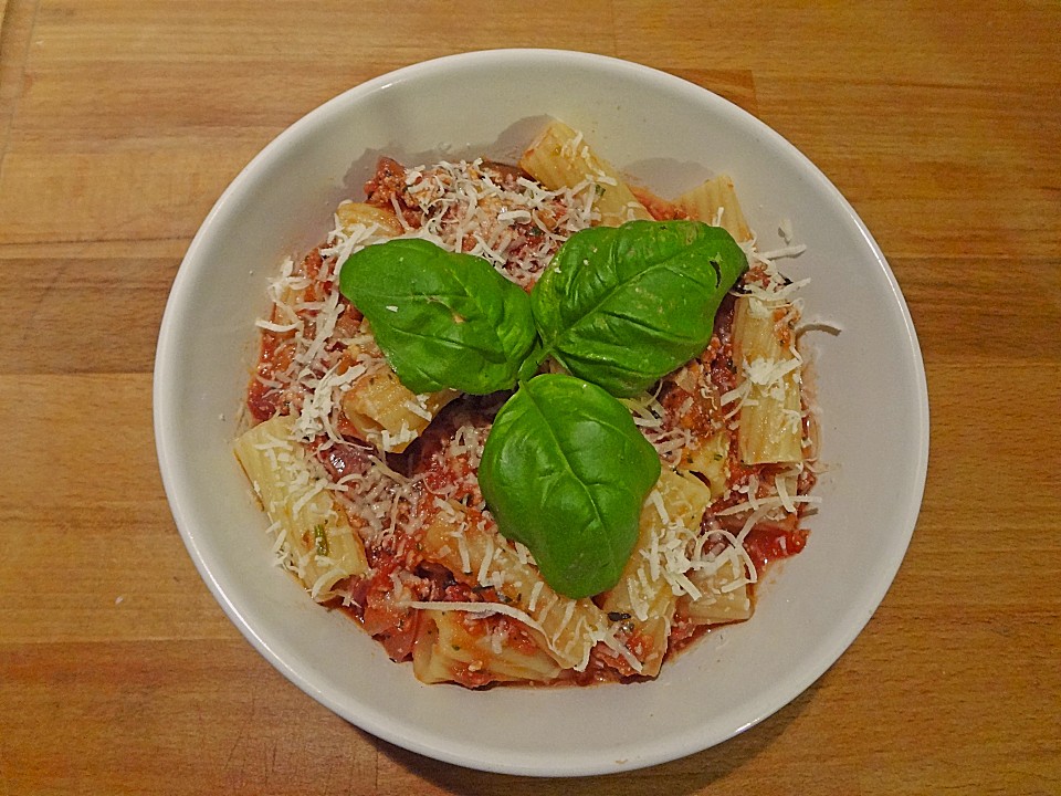 Pasta Bolognese, vegetarisch bzw. vegan von schwene | Chefkoch.de