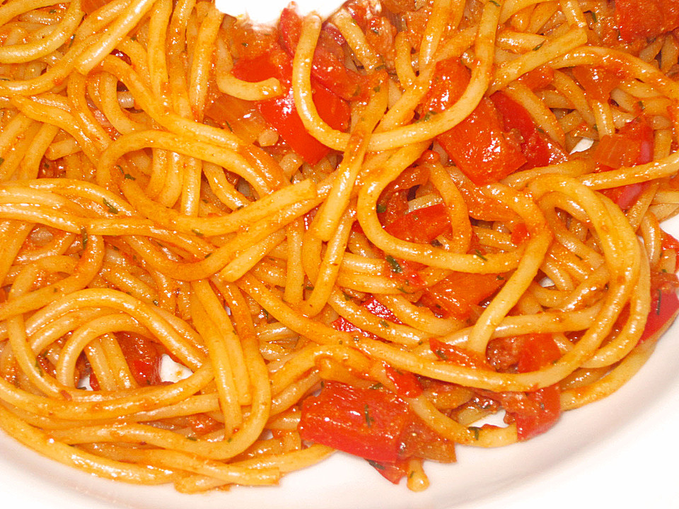 Spaghetti PaprikaCarbonara von nayru Chefkoch.de