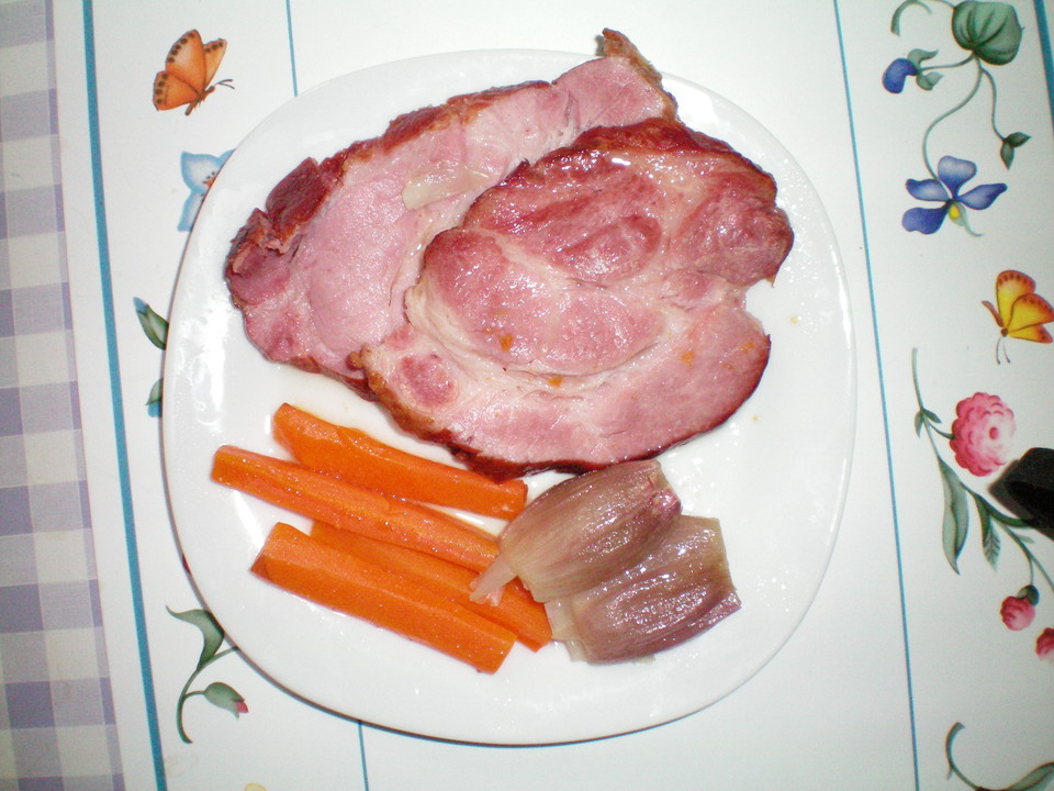 Kasseler Nacken Im Bratschlauch Ohne Gemüse Kasseler im Bratschlauch von MayaNoel | Chefkoch.de