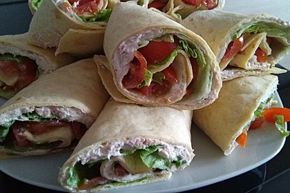 Thunfisch Wraps 5