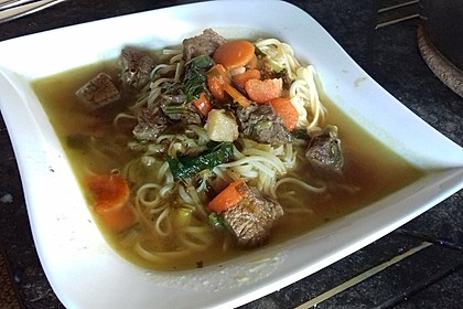 Nudelsuppe Mit Rindfleisch Von Sch Susi Chefkoch De