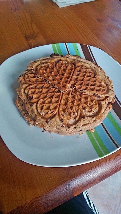 Schokoladenwaffeln von Juulee | Chefkoch.de