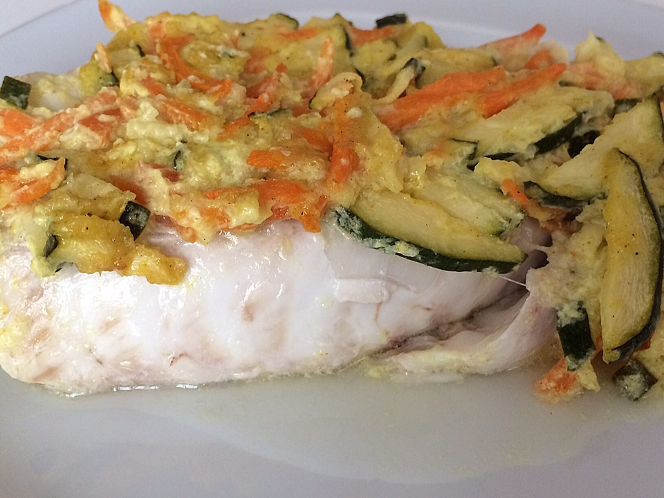 Fischfilets mit Gemüsehaube von ekala | Chefkoch.de