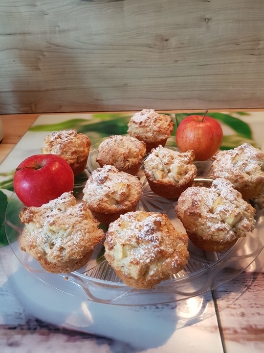 Apfel - Quark - Muffins von JosephineB | Chefkoch.de