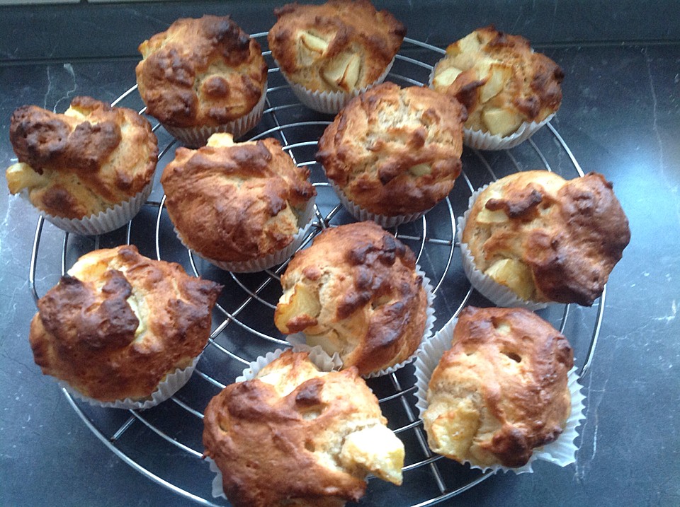 Apfel - Quark - Muffins von JosephineB | Chefkoch.de