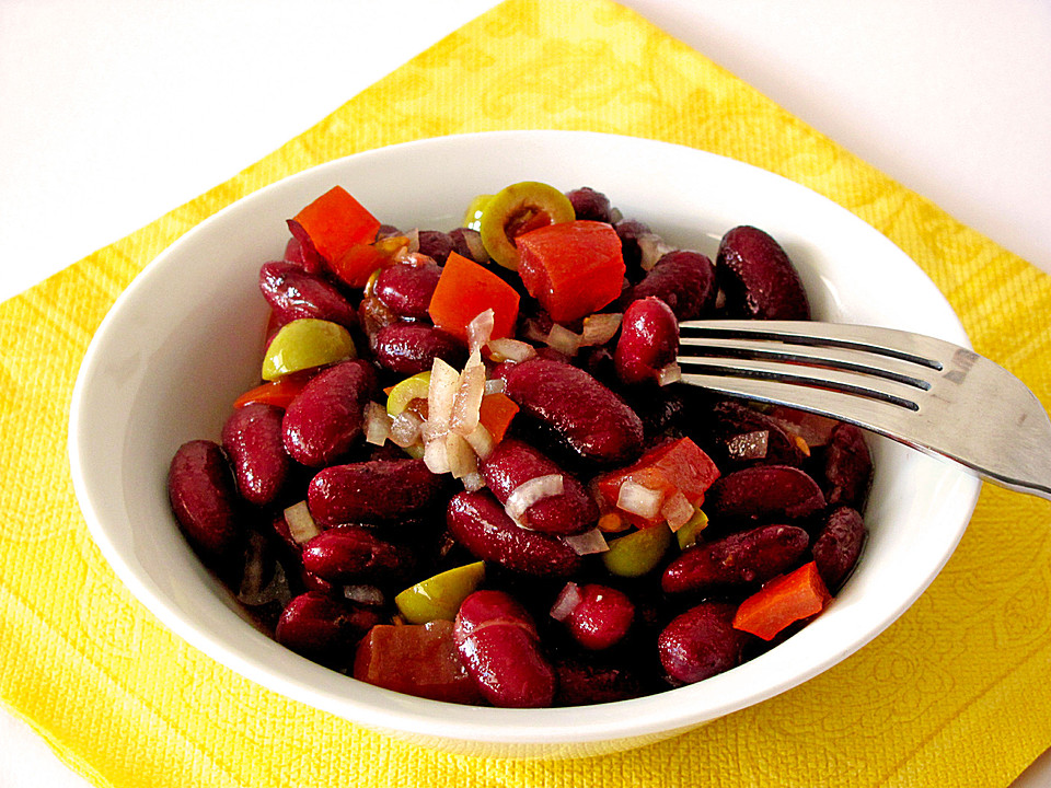 Bohnensalat nach spanischer Art von Nell1 | Chefkoch.de