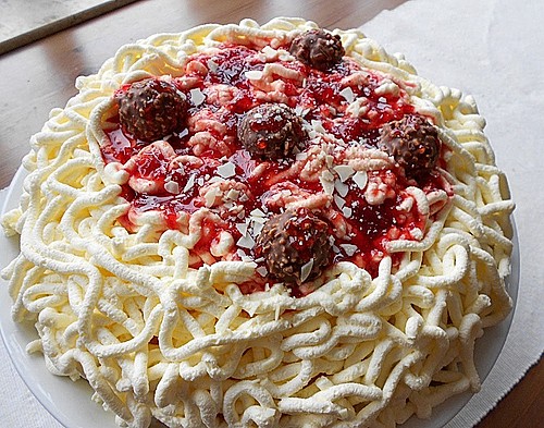Spaghetti - Torte (Rezept mit Bild) von Mery | Chefkoch.de