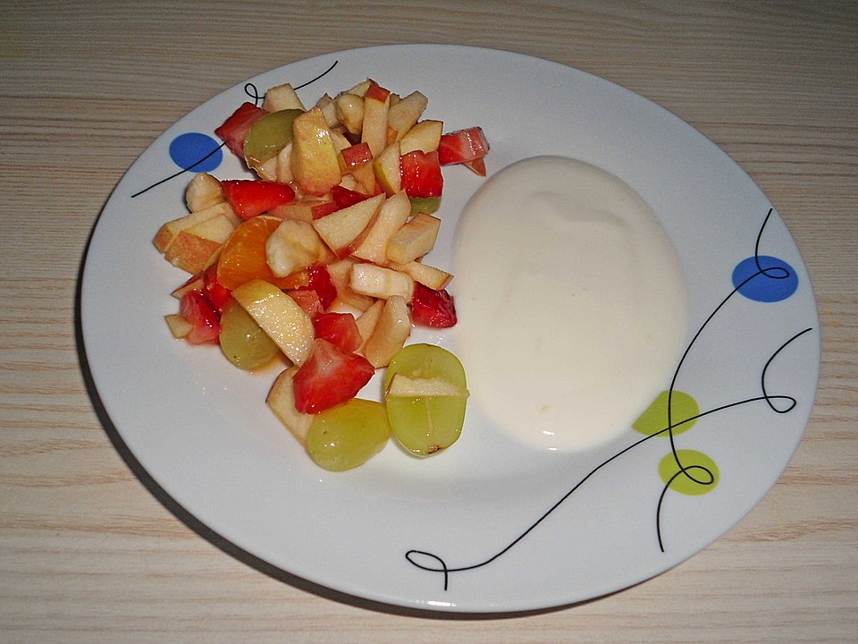 Obstsalat mit Joghurt - Honigsauce von bienemaya | Chefkoch.de