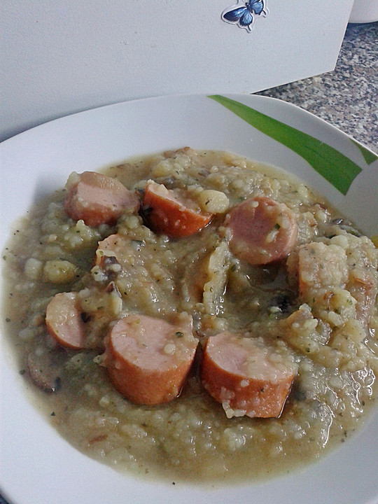 Kartoffelsuppe mit Bockwurst von blondesDornröschen | Chefkoch.de