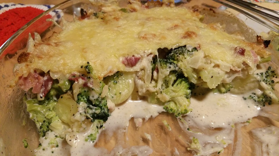 Brokkoli-Kartoffel-Gratin mit Schinken von Baerinho | Chefkoch.de