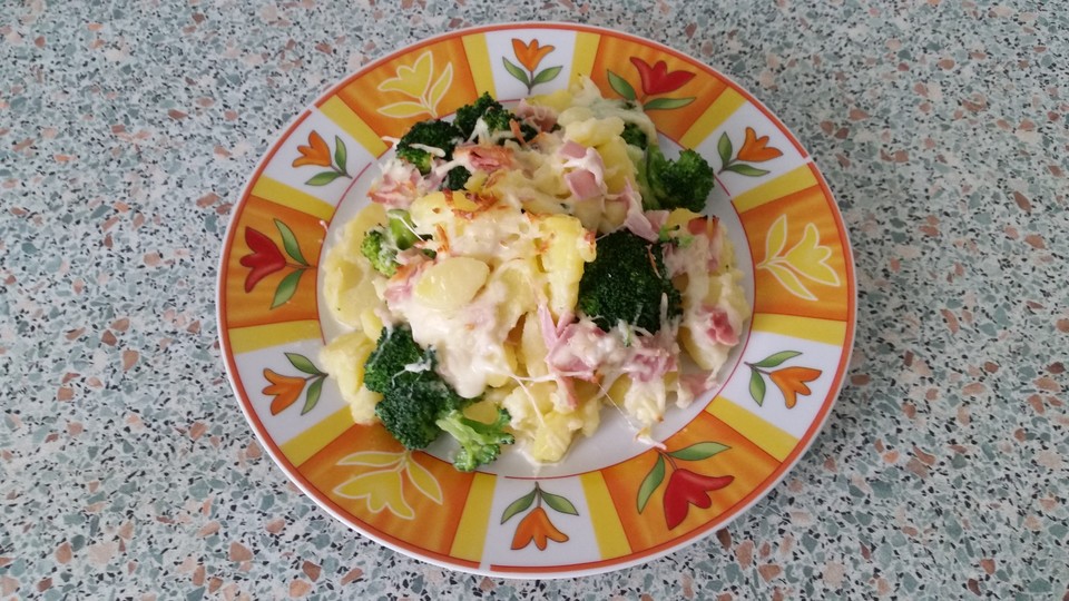 Brokkoli-Kartoffel-Gratin mit Schinken von Baerinho | Chefkoch.de