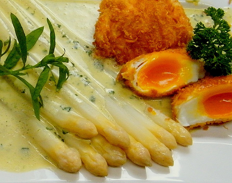 Spargel mit Estragonsauce von Monika | Chefkoch.de