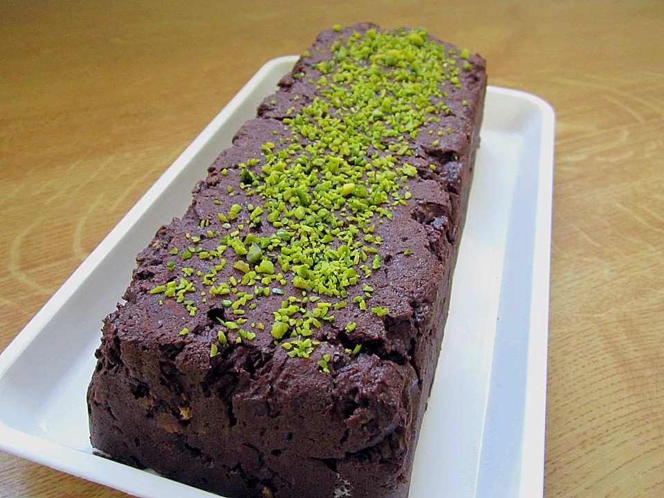 Fluffige Schokoladen-Knusper-Eistorte - ohne Backen von selbstgekocht ...