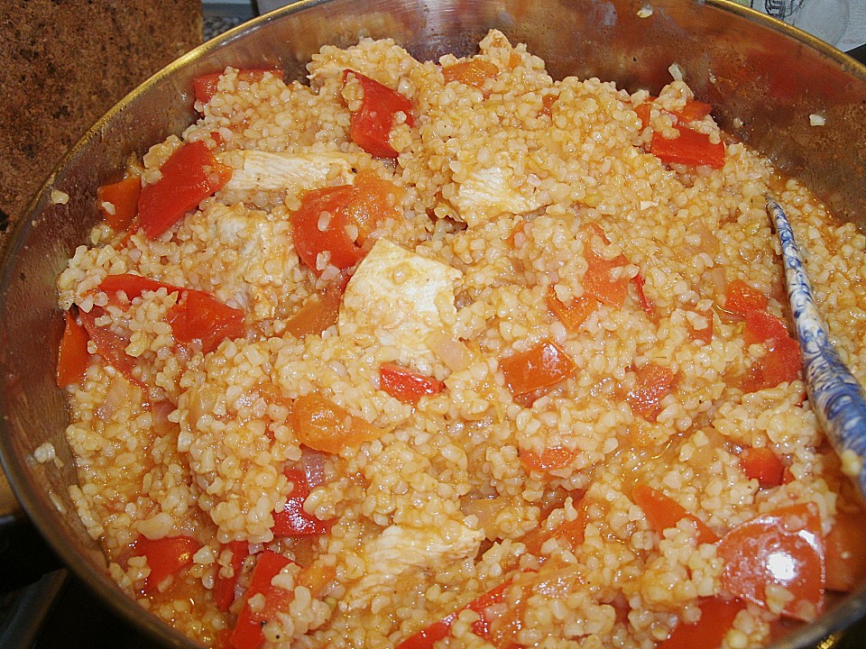 Bulgur mit Geflügel von Lady-Back | Chefkoch.de