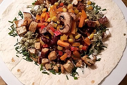 Mexikanische Wraps