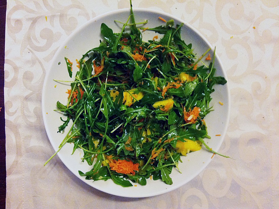 Rucola-Möhren-Mango-Salat von Degufreundin | Chefkoch.de