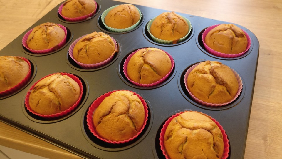 Bananen-Nougat-Muffins von miju81 | Chefkoch.de