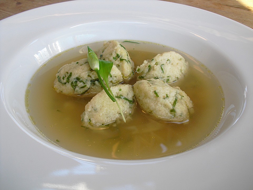 Bärlauch-Grießnockerl von ManuGro | Chefkoch.de