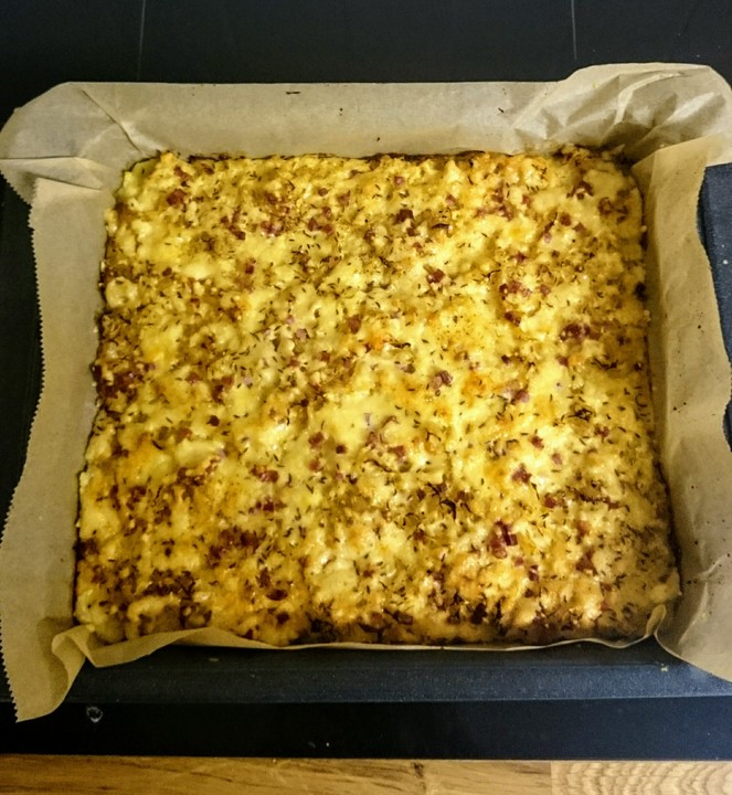 Sauerkrautkuchen mit Kloßteigboden von cookymonster | Chefkoch.de