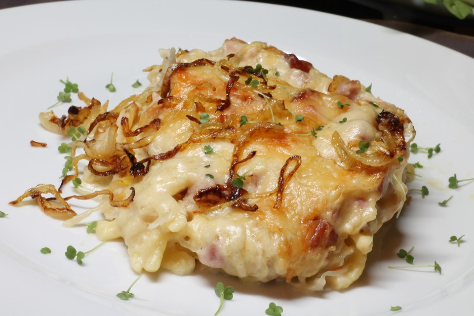Schwäbischer Sauerkraut-Spätzle Auflauf | Chefkoch.de