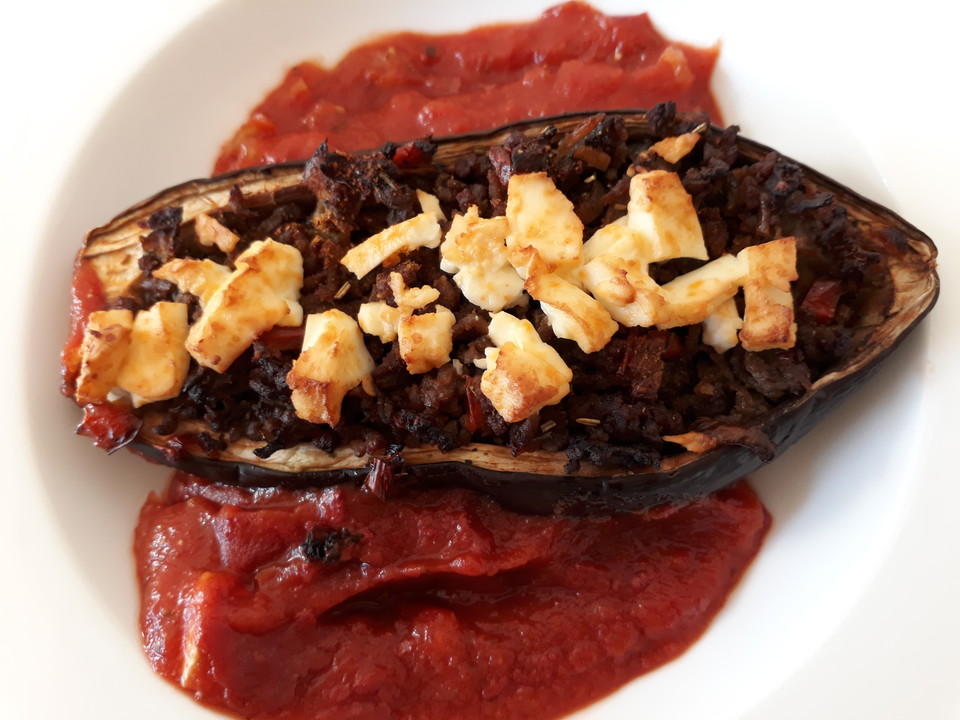 Gefüllte Auberginen nach Mamas Art von Sonne1978 | Chefkoch.de