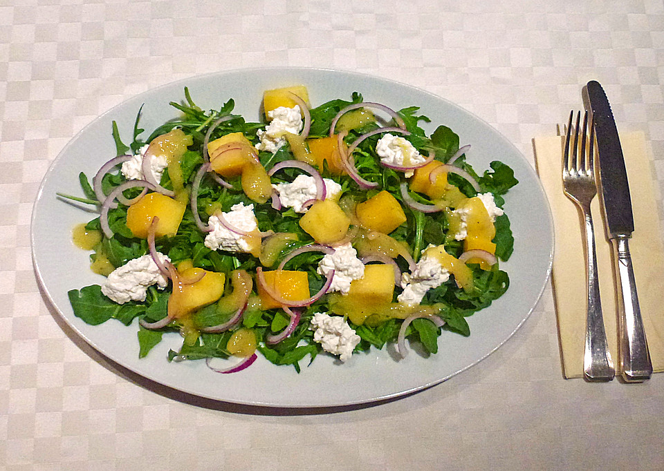 Mango-Rucola-Salat von Peanuts08 | Chefkoch.de